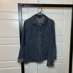 Simon Chang jeans jacket sz 16 in excellent condition